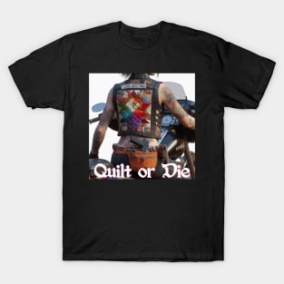 Biker Quilter T-Shirt